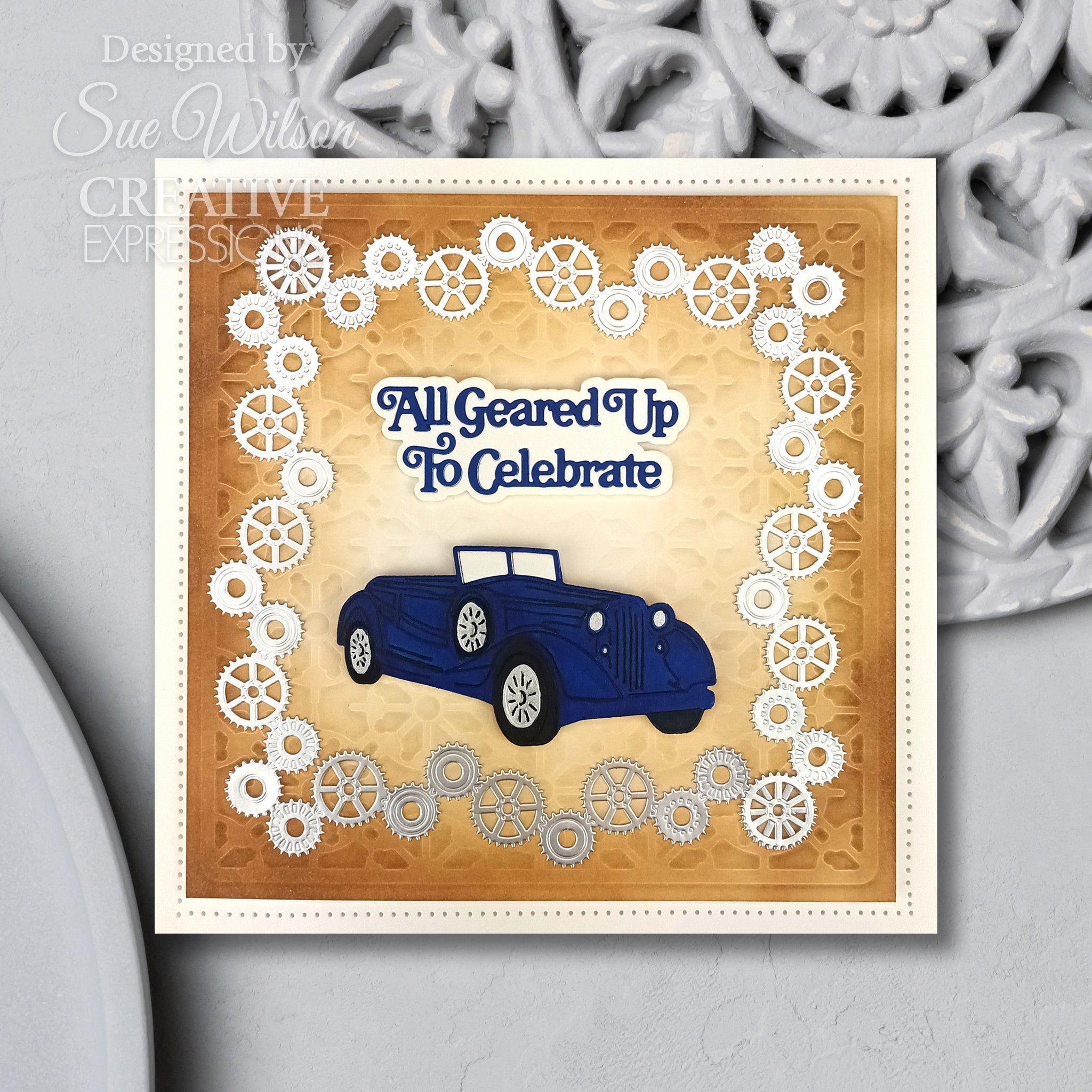 Creative Expressions Sue Wilson Dream Car Collection Vintage Cars Craft Die