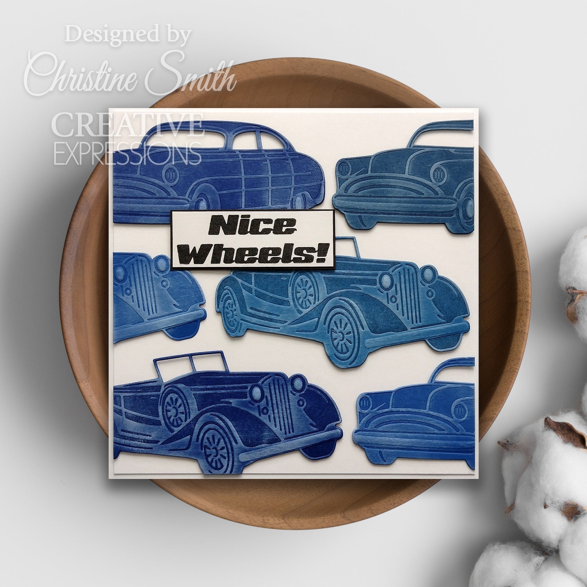 Creative Expressions Sue Wilson Dream Car Collection Vintage Cars Craft Die