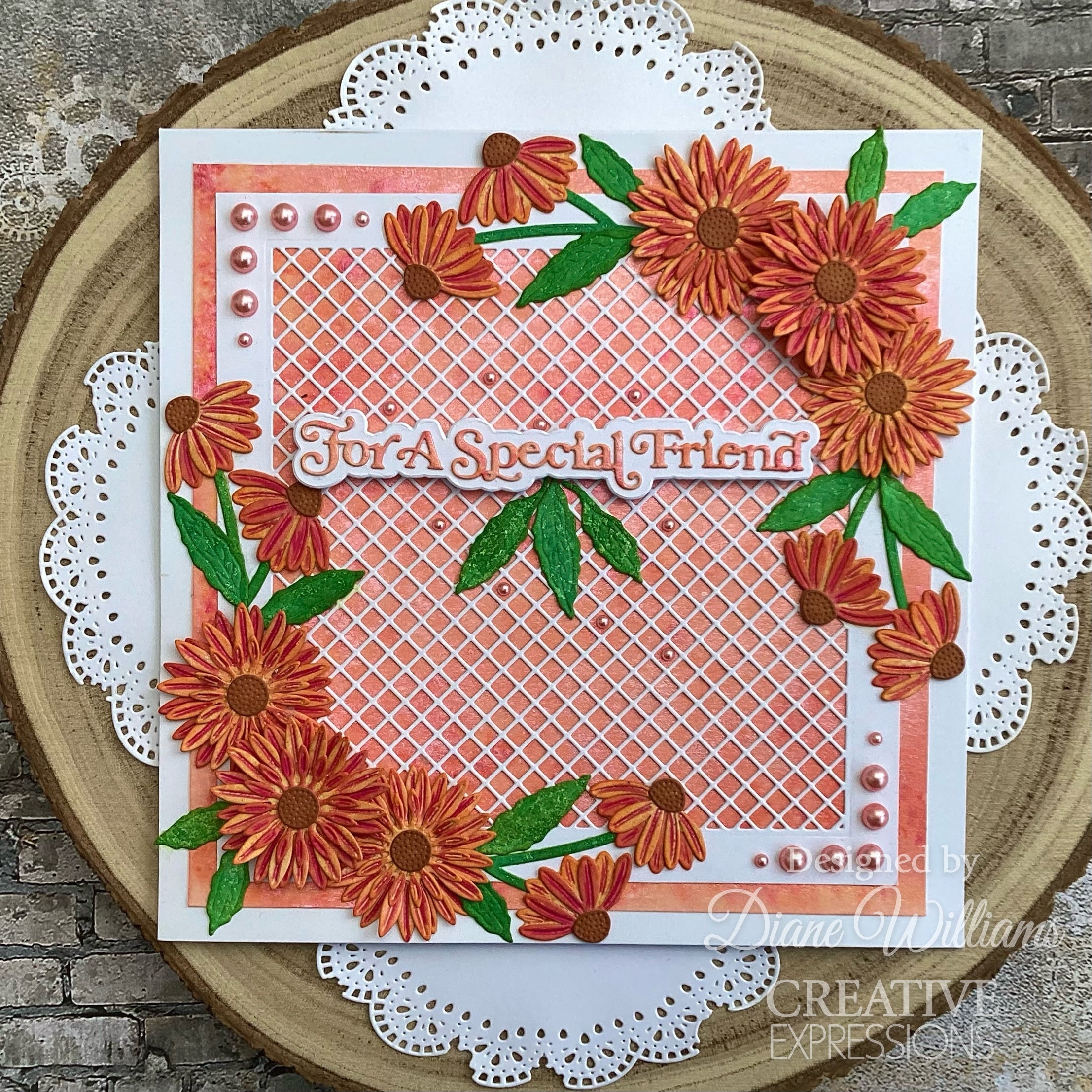 Creative Expressions Sue Wilson Mini Shadowed Sentiments For A Special Friend Craft Die