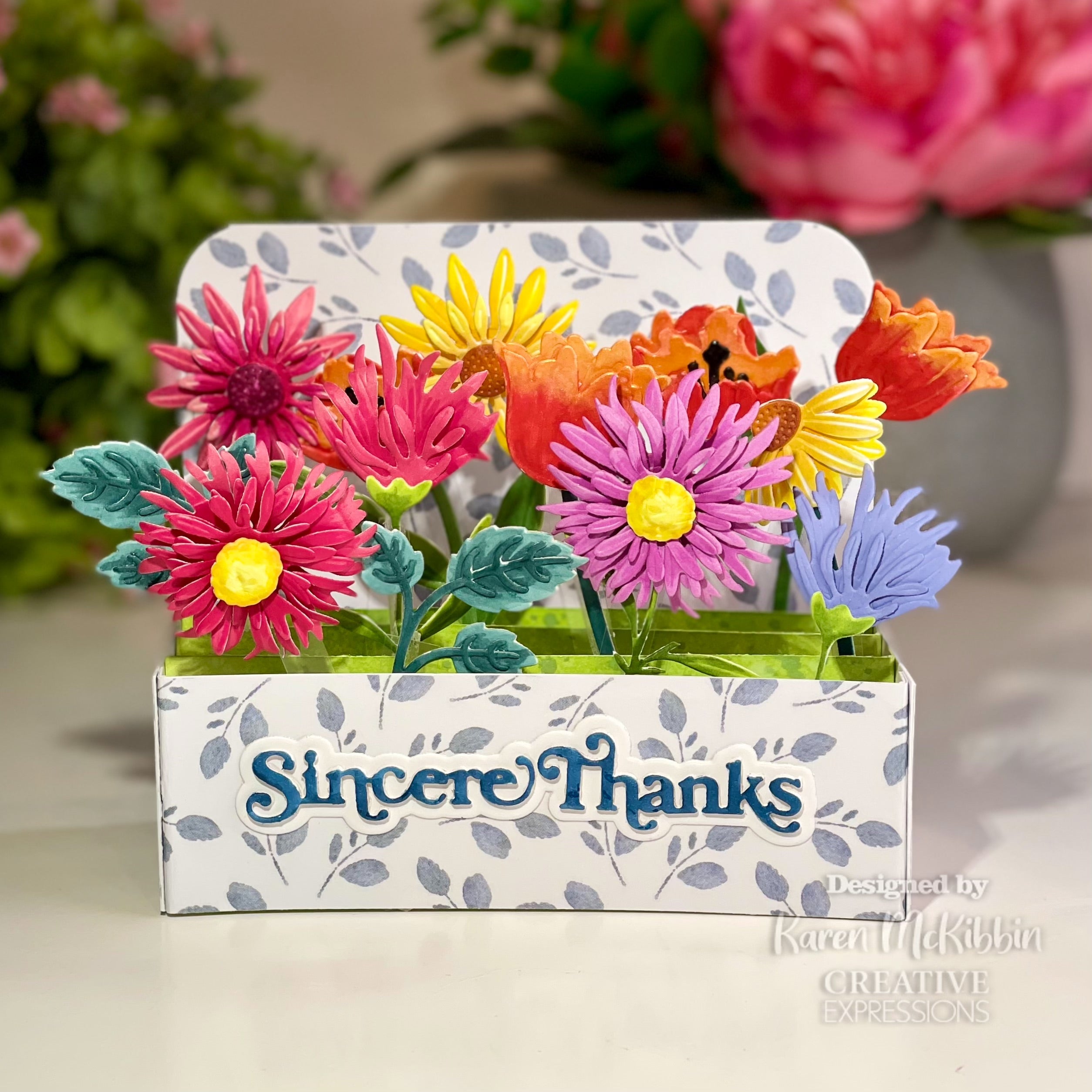 Creative Expressions Sue Wilson Layered Flowers Collection Tulip Craft Die