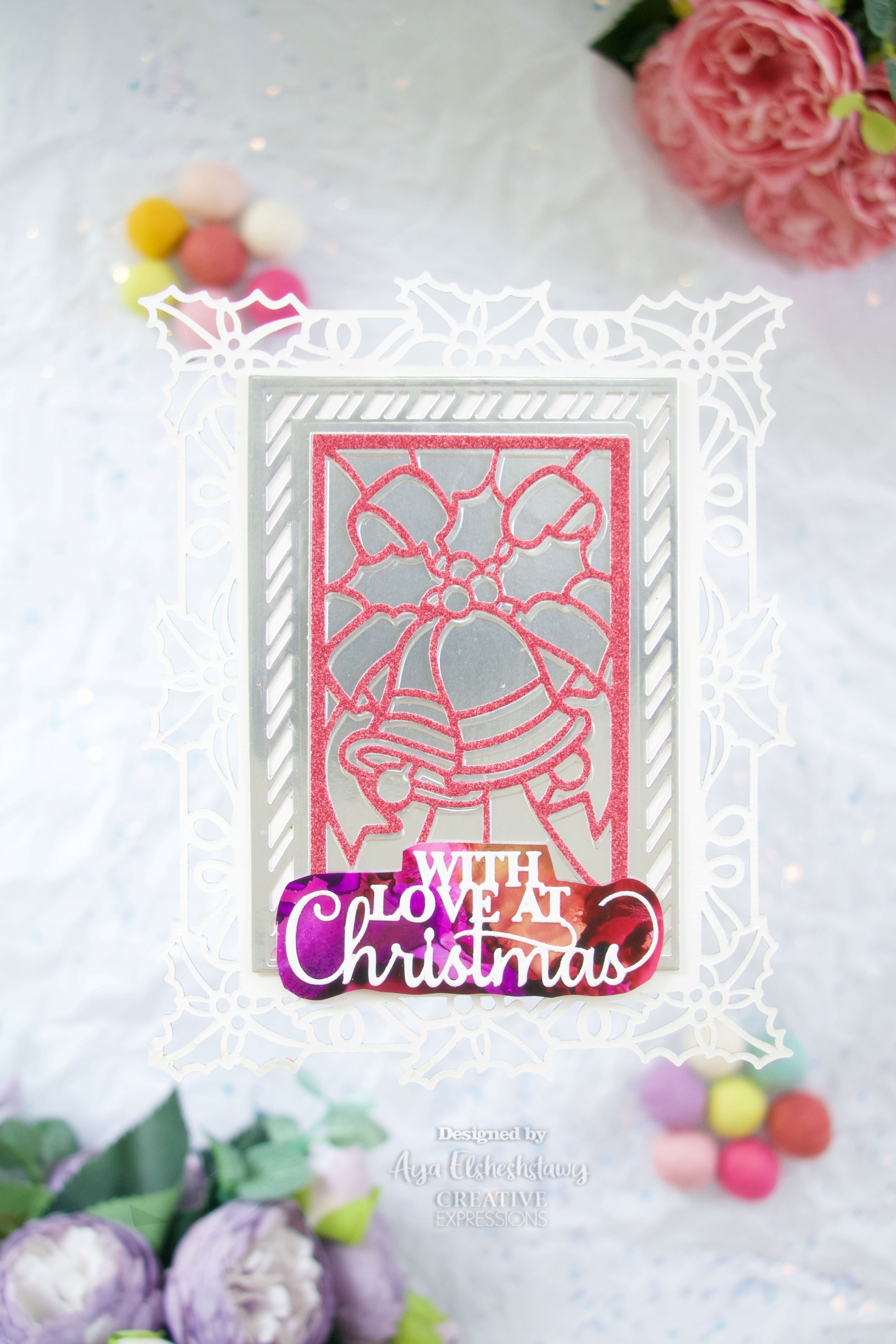 Creative Expressions Sue Wilson Festive With Love At Christmas Craft Die