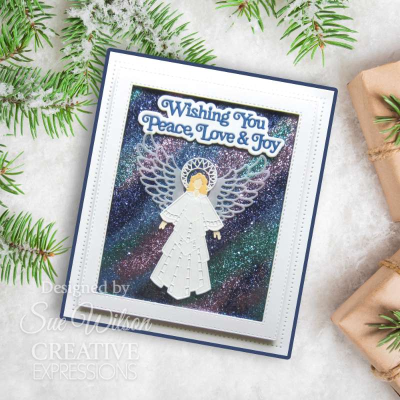 Creative Expressions Sue Wilson Festive Christmas Angel 2024