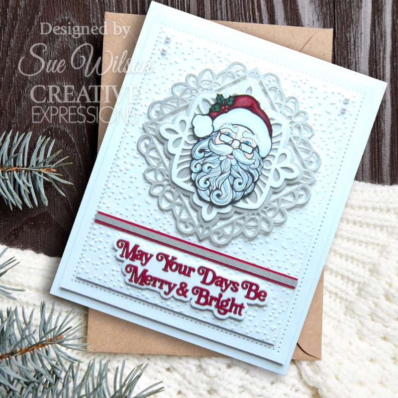 Creative Expressions Sue Wilson Festive Pinwheel Snowflake Craft Die