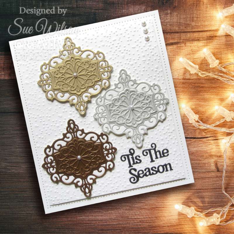 Creative Expressions Sue Wilson Festive Snowflake Sparkle Craft Die