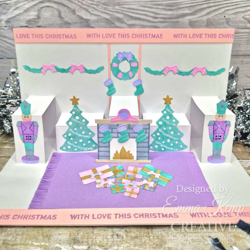 Creative Expressions Sue Wilson Pop Up 3D Card Maker B Craft Die