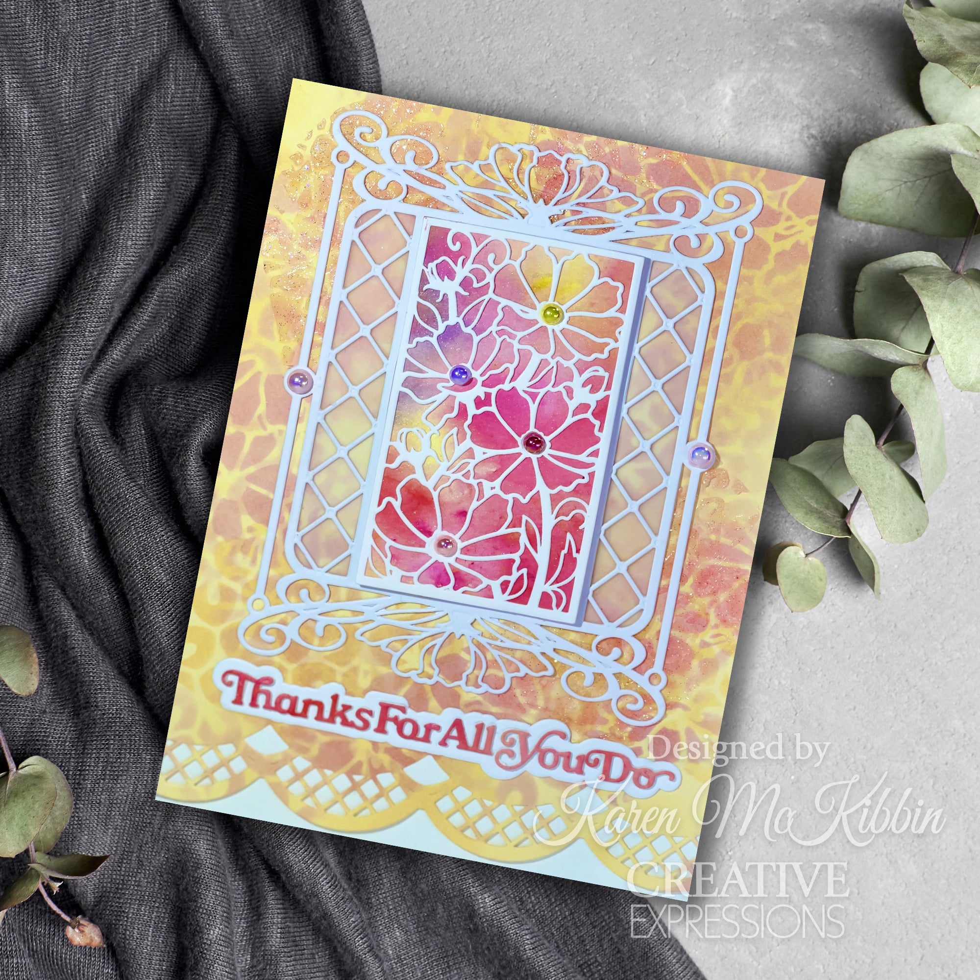 Creative Expressions Sue Wilson Frames & Tags Lena Craft Die