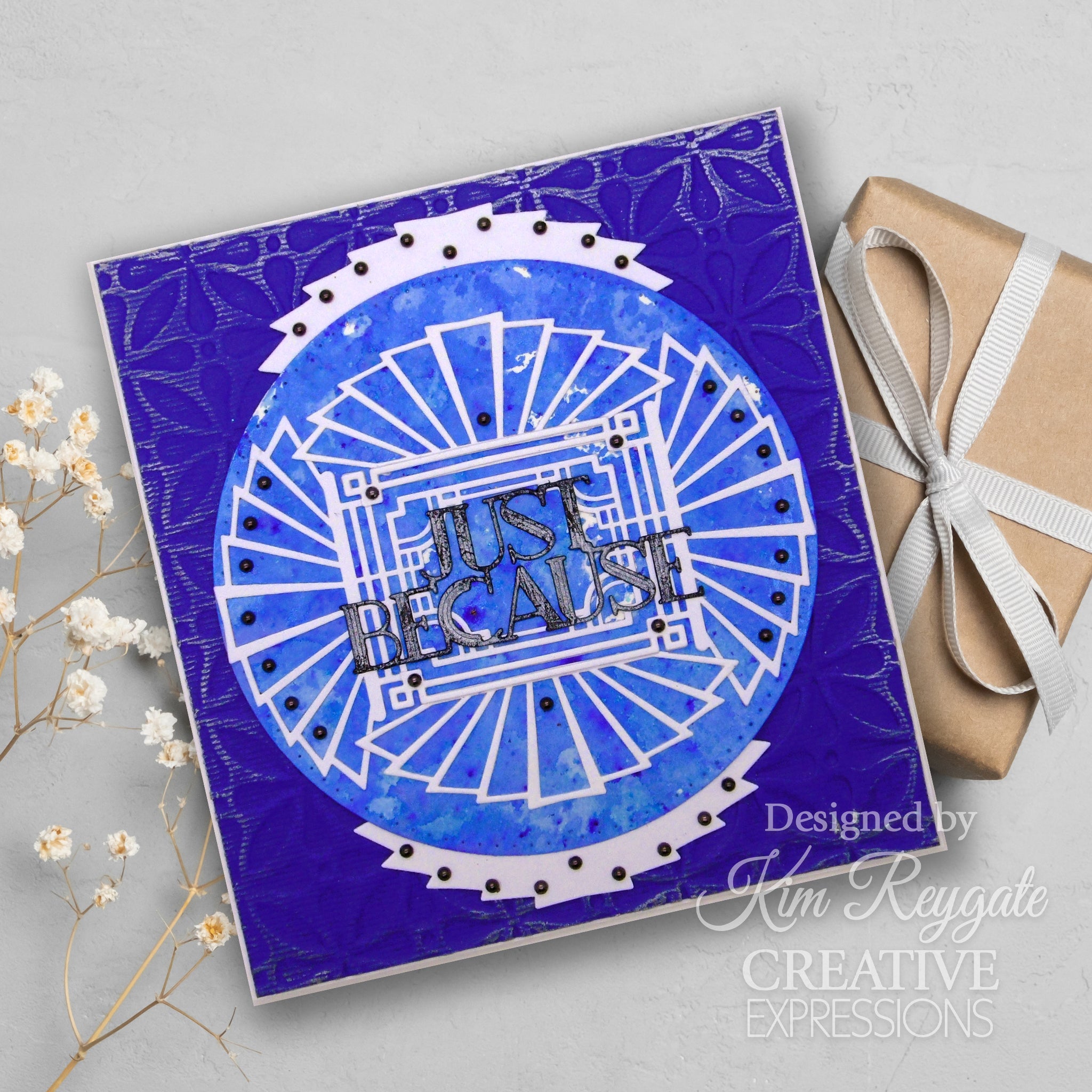 Creative Expressions Sue Wilson Mini Expressions Art Deco Just Because Craft Die