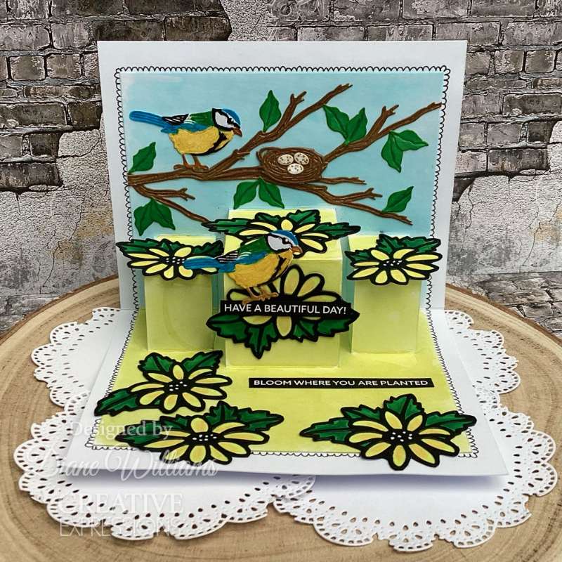 Creative Expressions Sue Wilson Pop Up 3D Card Maker Craft Die