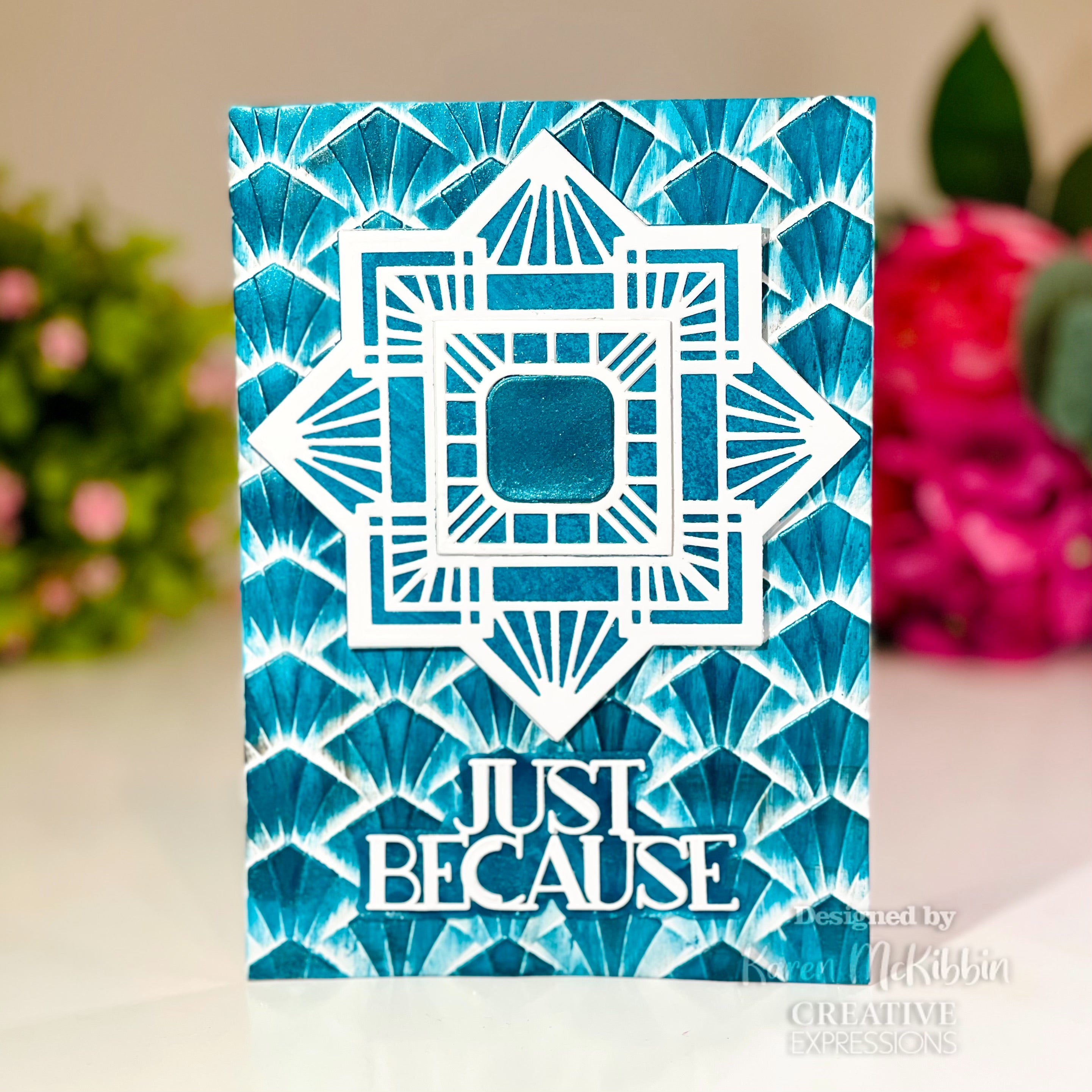 Creative Expressions Sue Wilson Mini Expressions Art Deco Just Because Craft Die