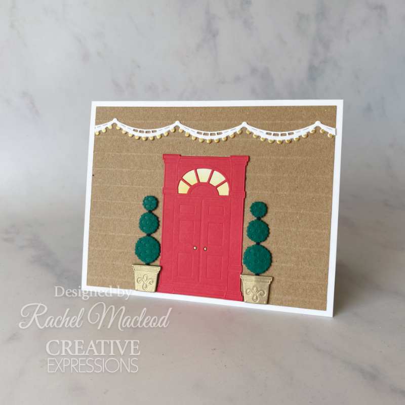 Creative Expressions Sue Wilson Festive Yuletide Welcome Craft Die