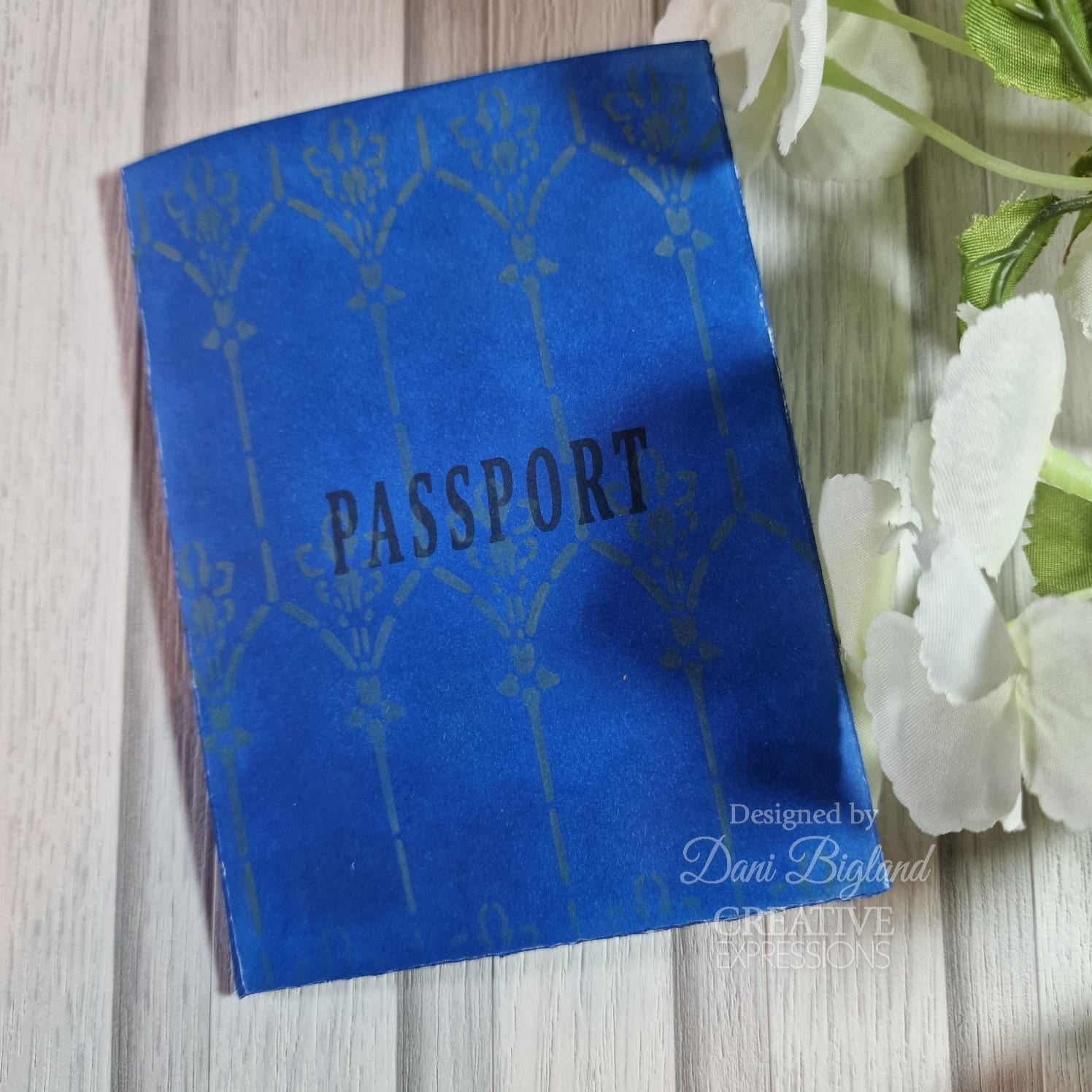 Creative Expressions Taylor Made Journals Passport 6 in x 8 in Clear Stamp Set