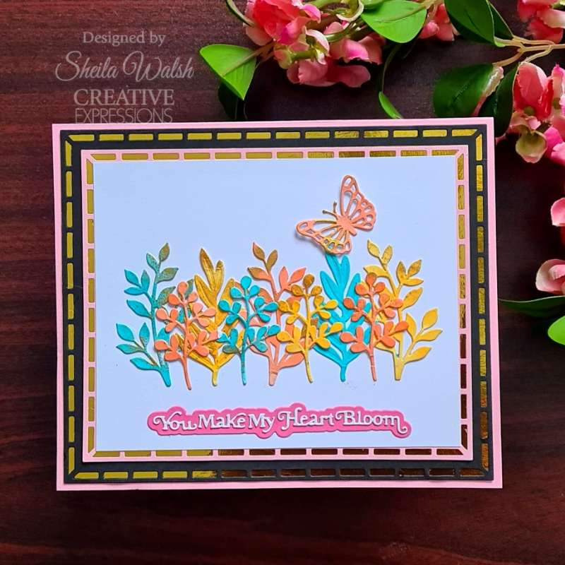 Creative Expressions Sue Wilson Finishing Touches Bountiful Butterflies Craft Die