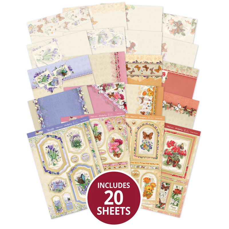 Deluxe Craft Pads - Butterfly Botanica