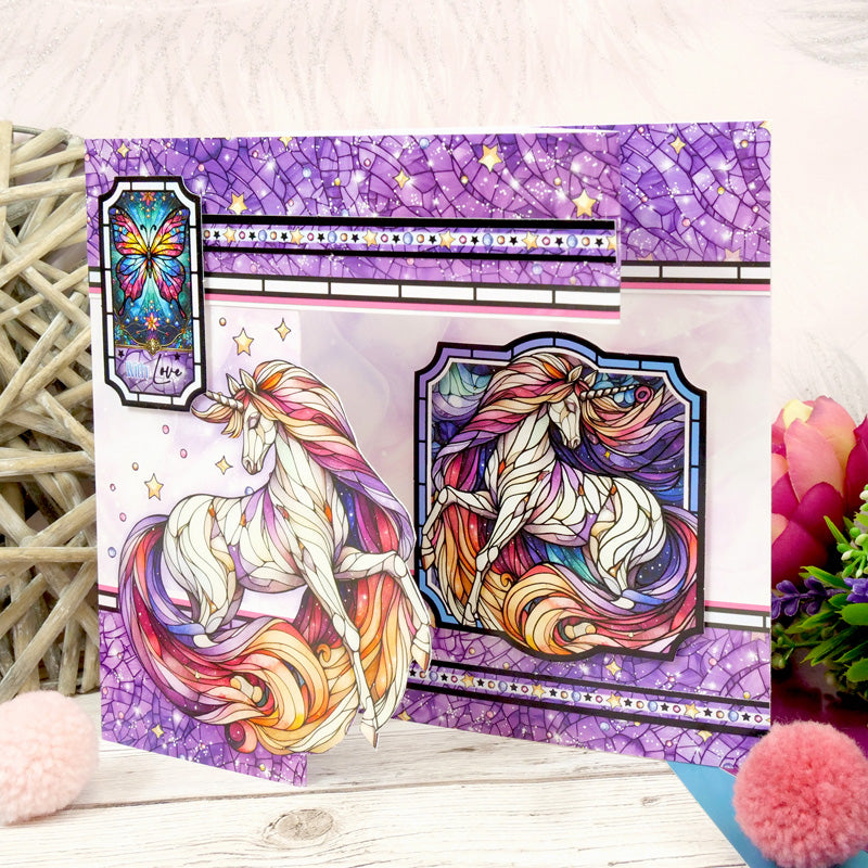 Deluxe Craft Pads - Stained Glass Mystical Worlds