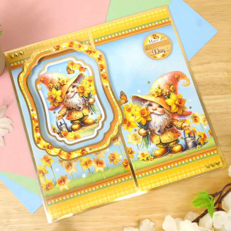 Deluxe Craft Pads - A Bouquet of Gnomes