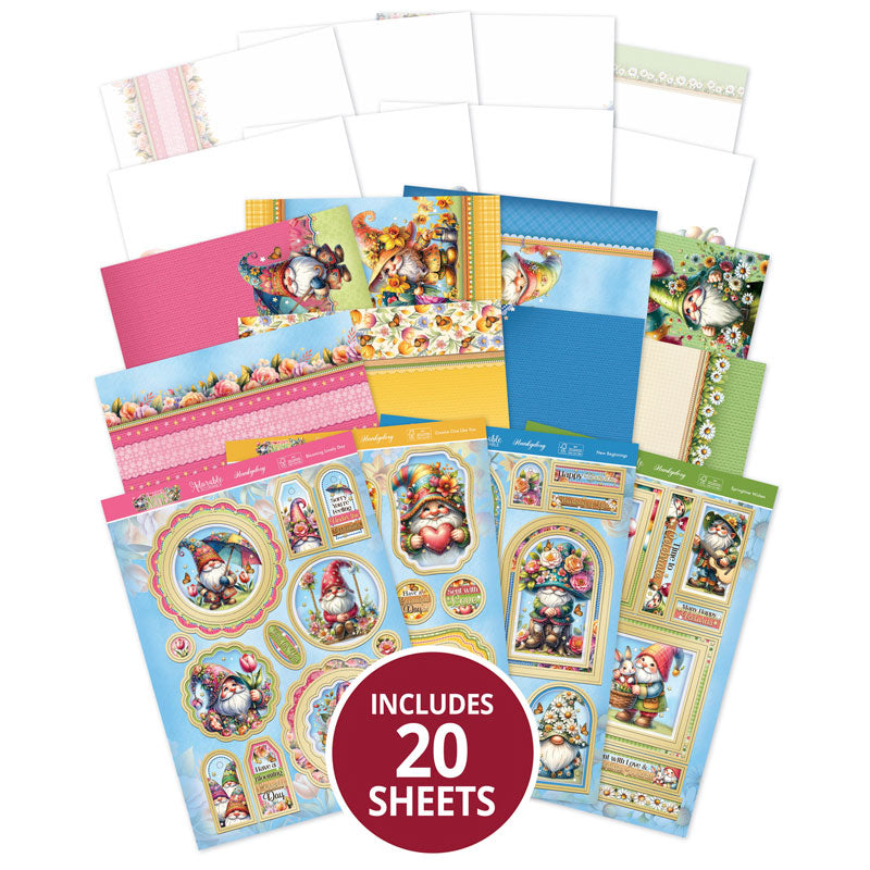 Deluxe Craft Pads - A Bouquet of Gnomes