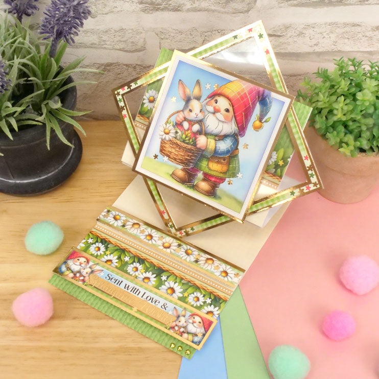 Deluxe Craft Pads - A Bouquet of Gnomes