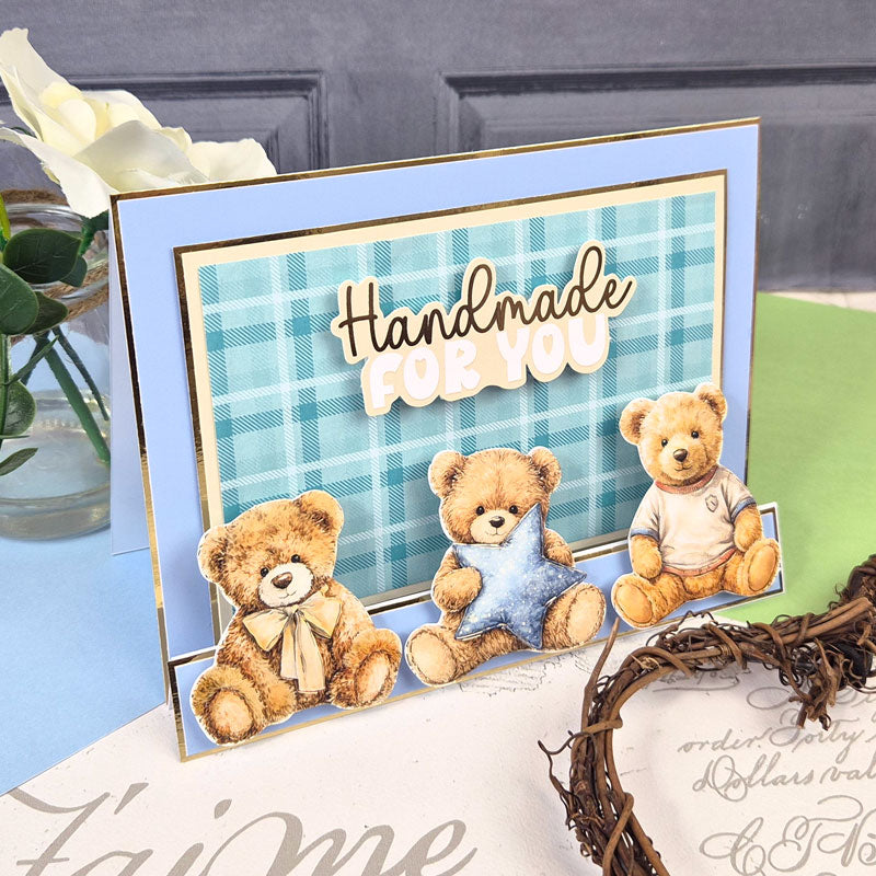 Delightful Die-Cuts - Heartwarming Teddies