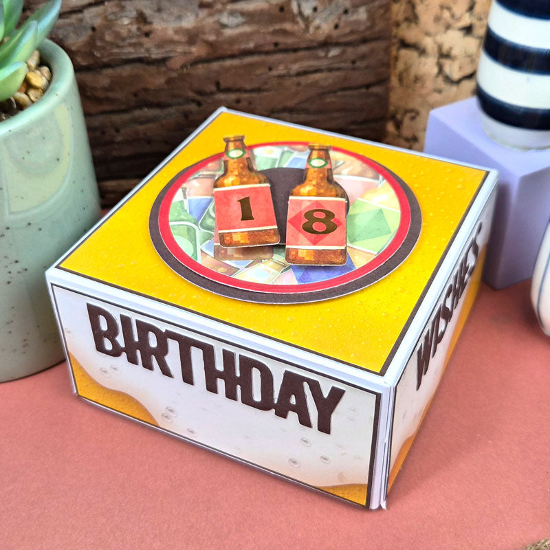 Delightful Die-Cuts Alphabets - Beer Bottles