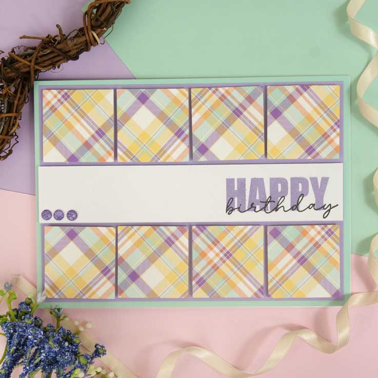 Duo Design Paper Pads - Pastel Plaids & Cheerful Check