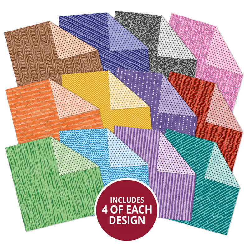 Duo Design Paper Pads - Sketched Stripes & Delightful Dots