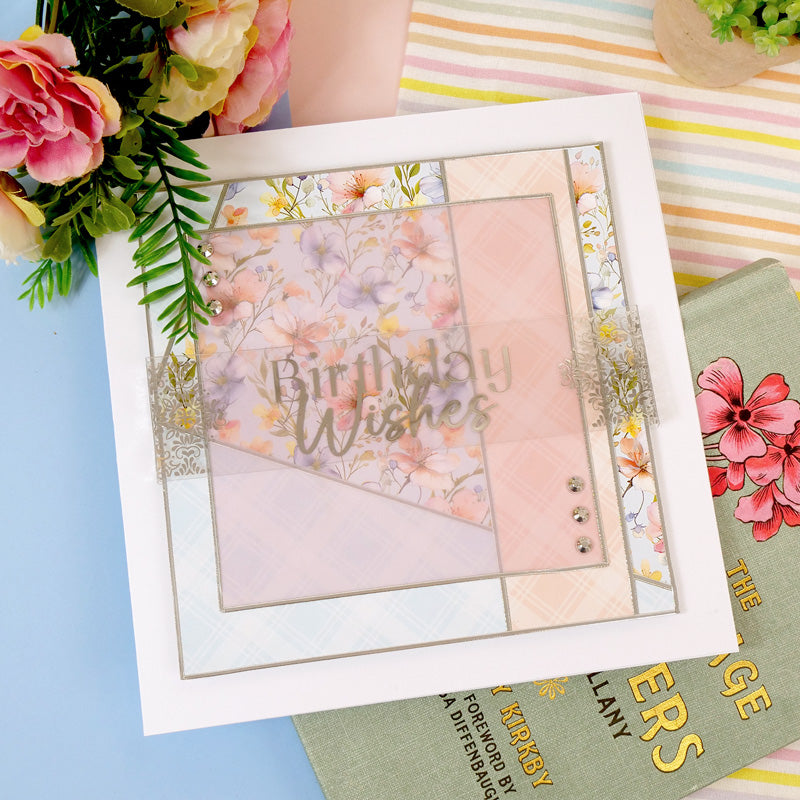 Duo Design Paper Pads - Spring Meadow & Charming Check