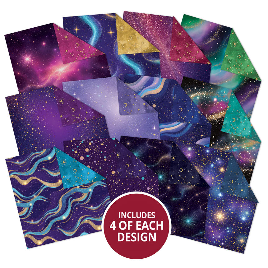 Duo Design Paper Pads - Celestial Dreams & Magical Constellations