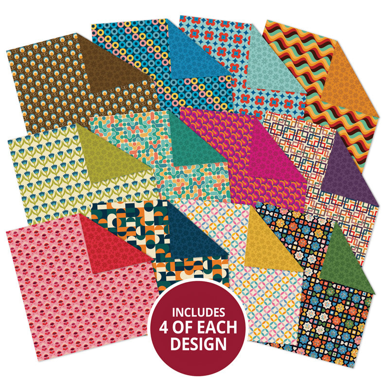 Duo Design Paper Pads - Retro Revival & Flower Power