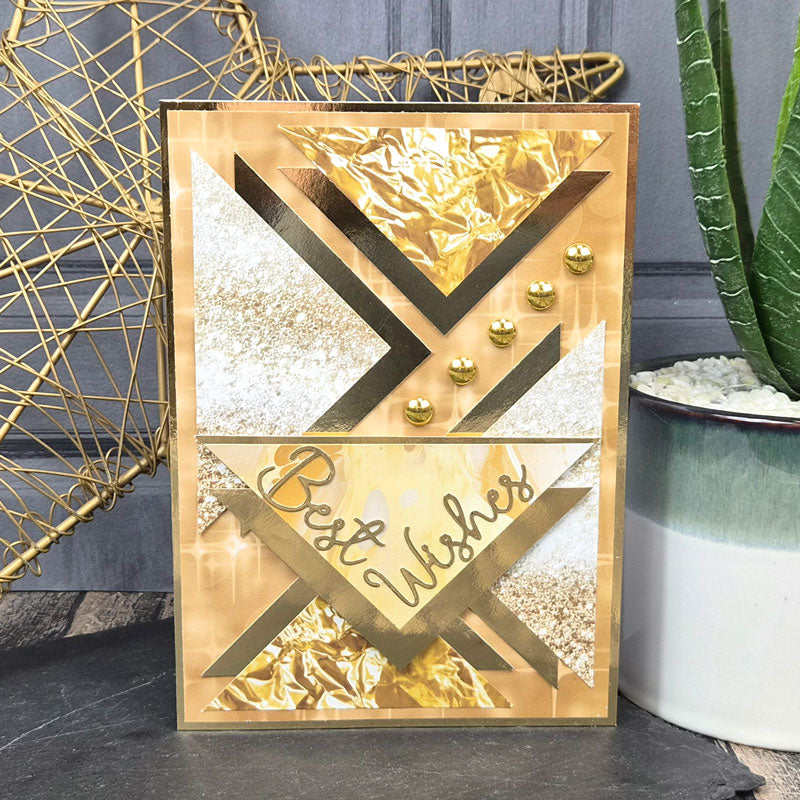 Duo Design Paper Pads - Gilded Elegance & Brushed Gold