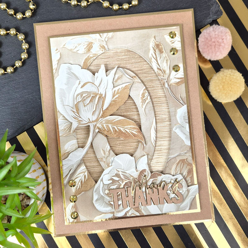 Duo Design Paper Pads - Gilded Elegance & Brushed Gold