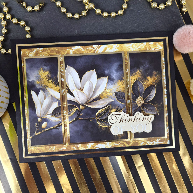 Duo Design Paper Pads - Gilded Elegance & Brushed Gold