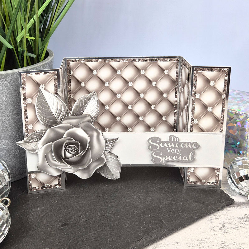 Duo Design Paper Pads - Silver Splendour & Glorious Glitter