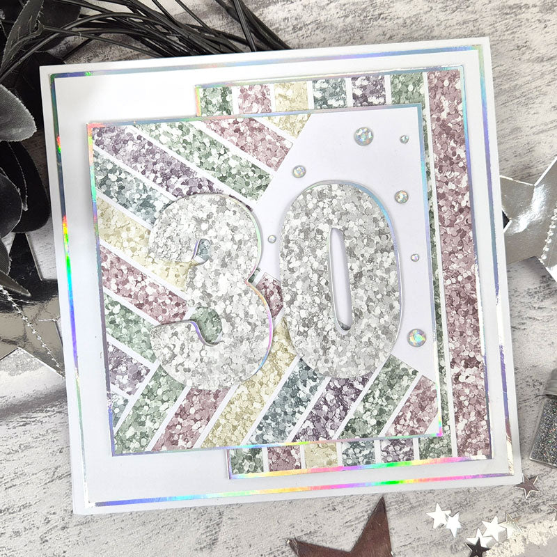 Duo Design Paper Pads - Silver Splendour & Glorious Glitter