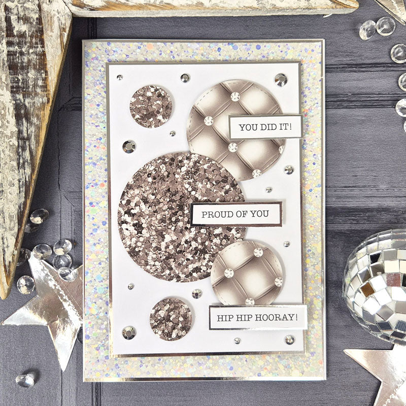 Duo Design Paper Pads - Silver Splendour & Glorious Glitter