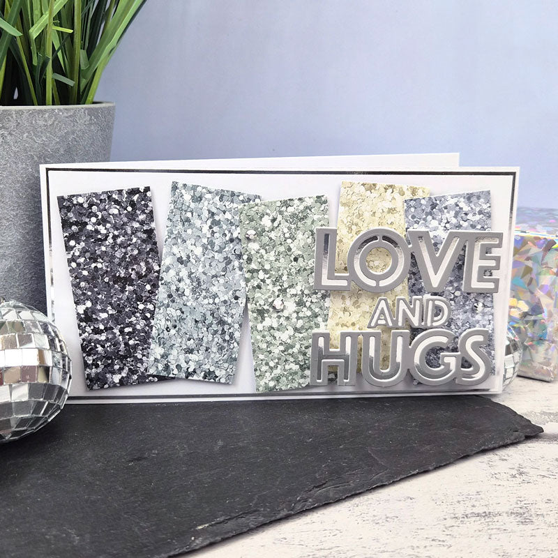 Duo Design Paper Pads - Silver Splendour & Glorious Glitter