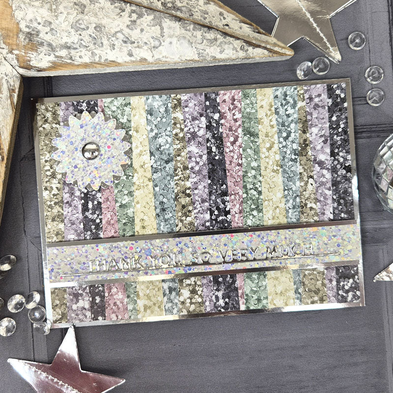 Duo Design Paper Pads - Silver Splendour & Glorious Glitter