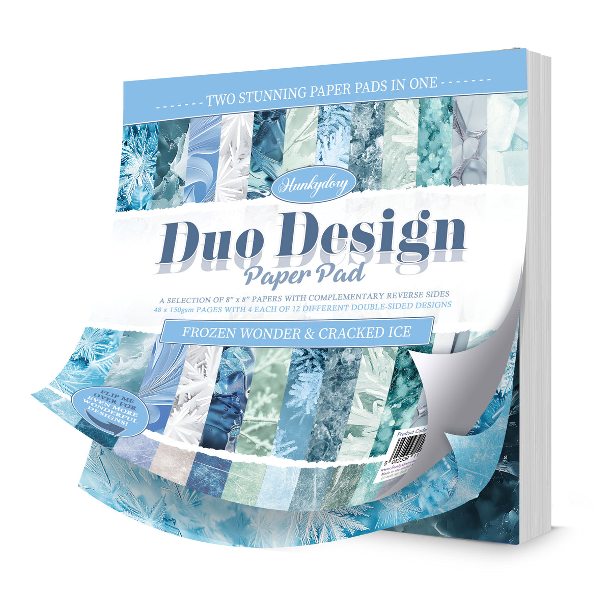 Duo Design Paper Pads - Frozen Wonder & Cracked Ice