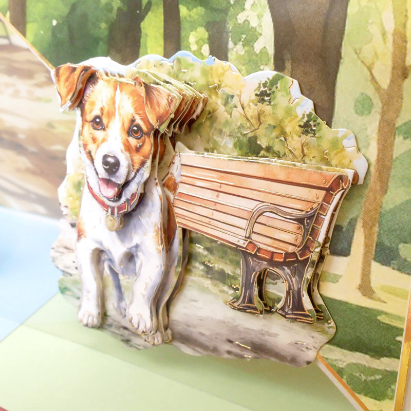 Jack Russell Terrier & Beagle Decoupage Topper Sheet