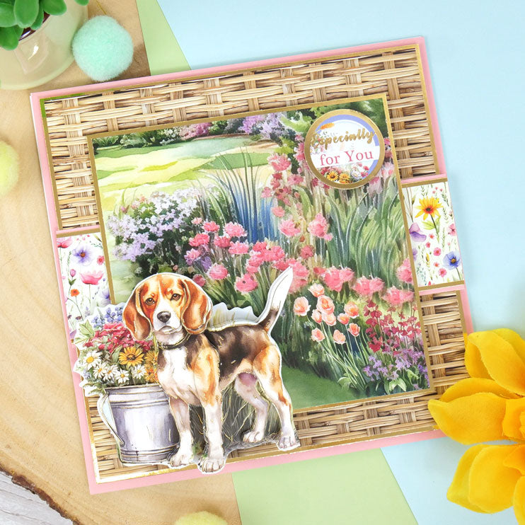 Brilliant Backgrounds - Dog Tales 8"x8" Paper Pad