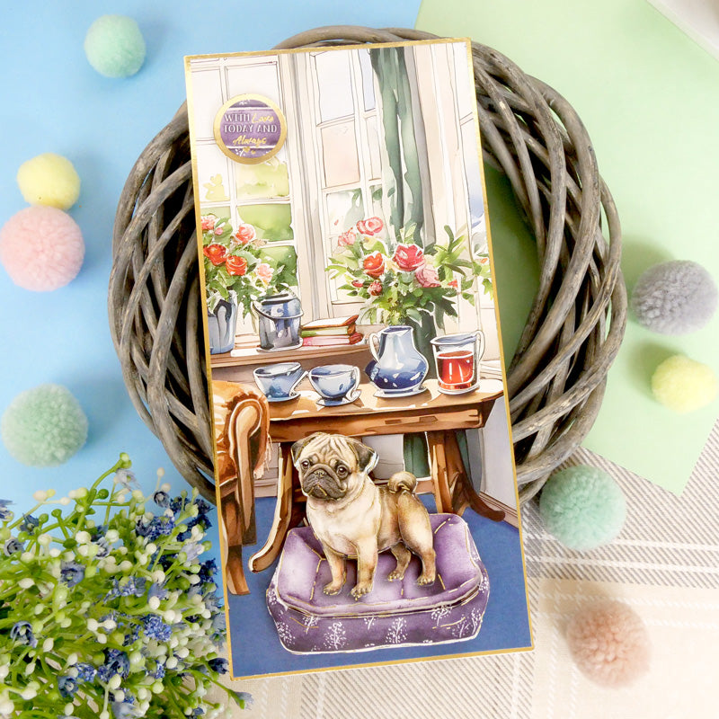 Pug & Chihuahua Decoupage Topper Sheet