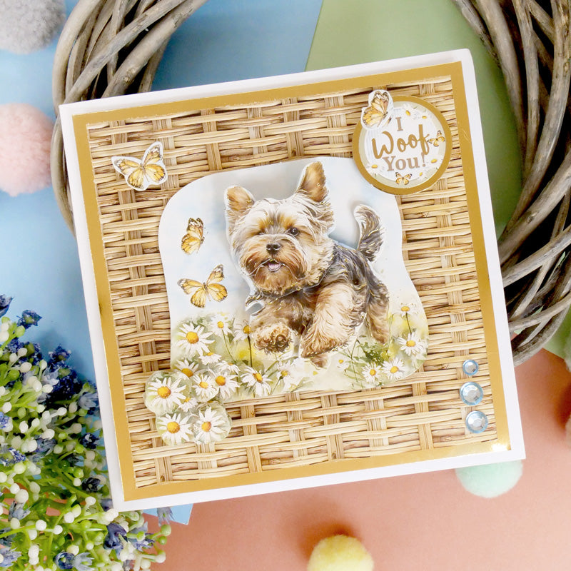 Dog Tales Decoupage Topper Collection