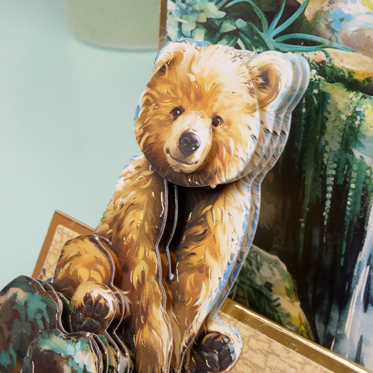 A Beary Good Day Decoupage Topper Sheet