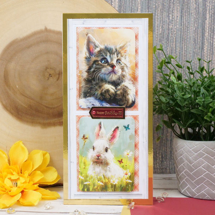 Absolutely Purr-fect Decoupage Topper Sheet