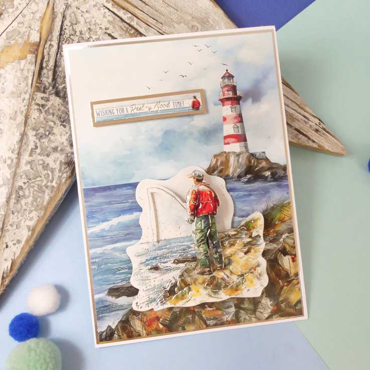 A Shore Thing Decoupage Topper Sheet