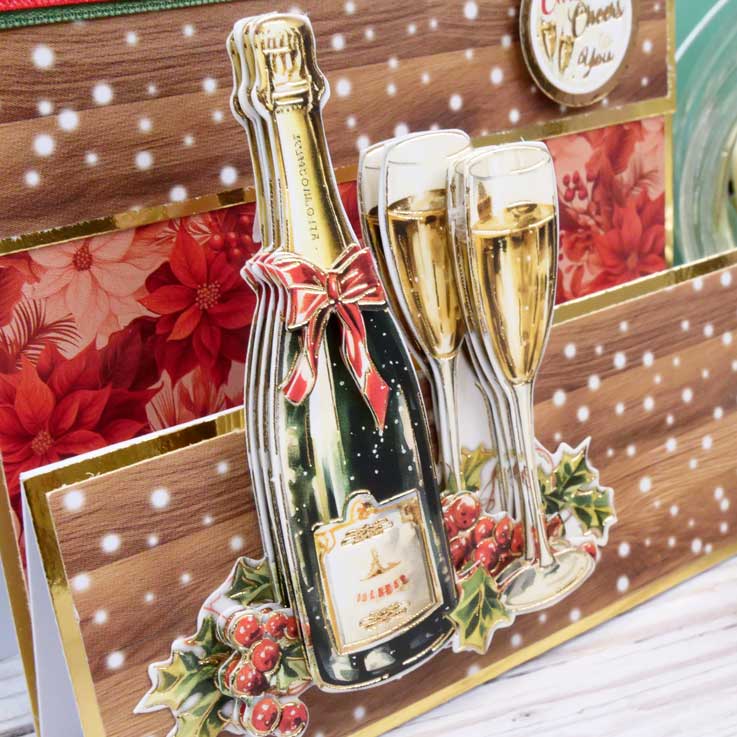 A Warm Winter Welcome Decoupage Topper Sheet