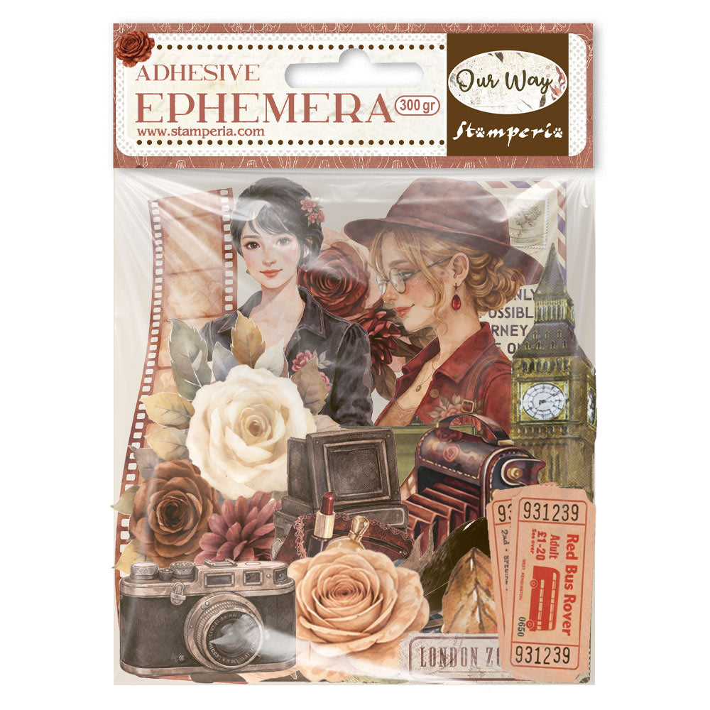 Printed Decorative Ephemera For Art And Craft - Our Way