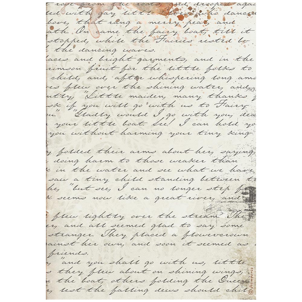 Printed A4 Rice Paper For Art And Craft - Our Way Handmade Letter