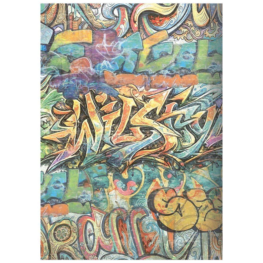 Printed Mini Rice Paper A6 8 Sheets For Art And Craft - Furry Friends 2