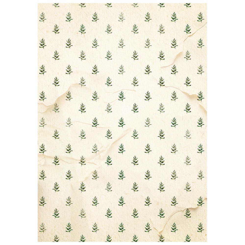 Printed 8 Rice Paper A6 Backgrounds Selection For Art And Craft - Silent Night