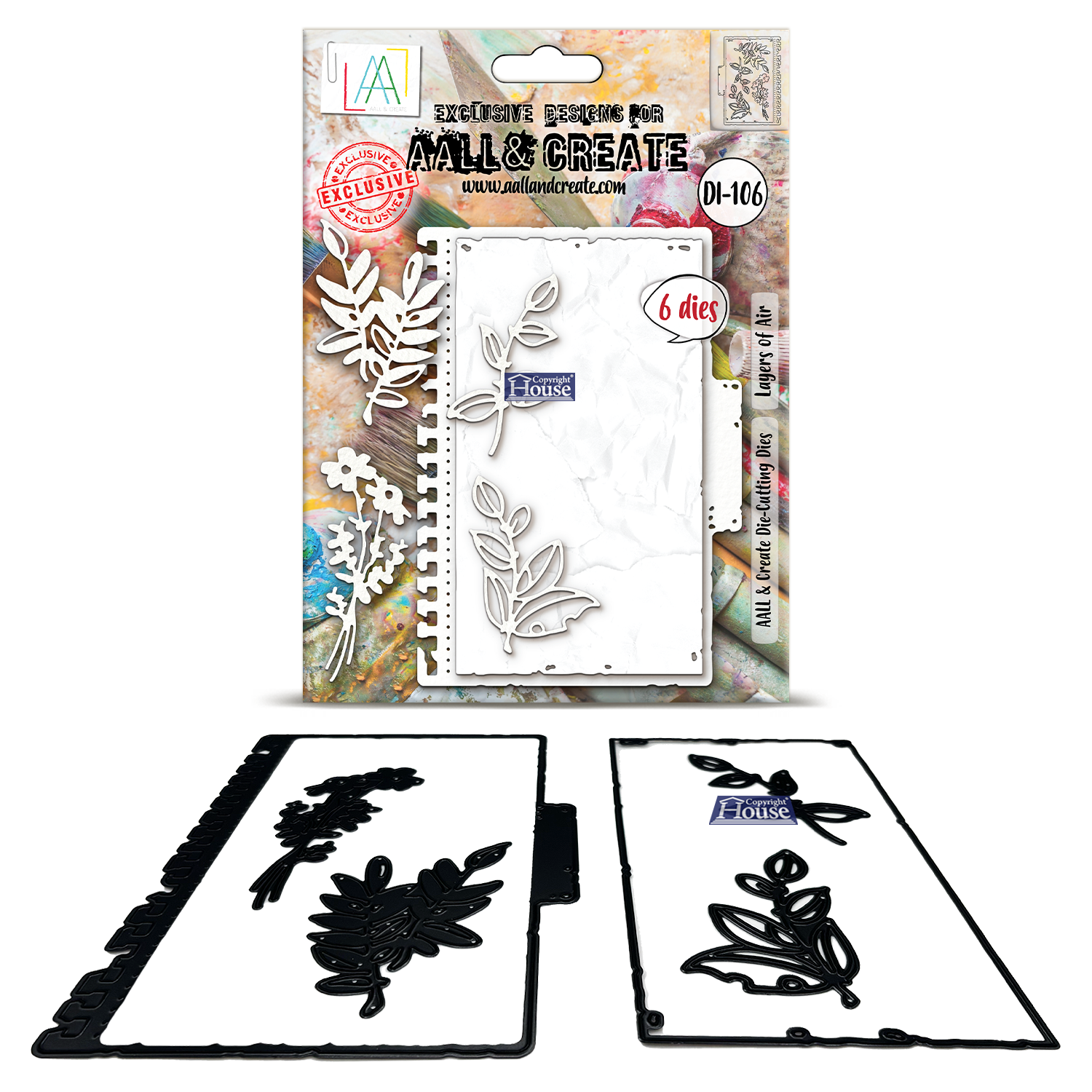 AALL and Create - Die-Cutting Die Set - Layers of Air